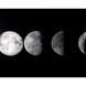 Moon Phases Charcoal Luxe Art